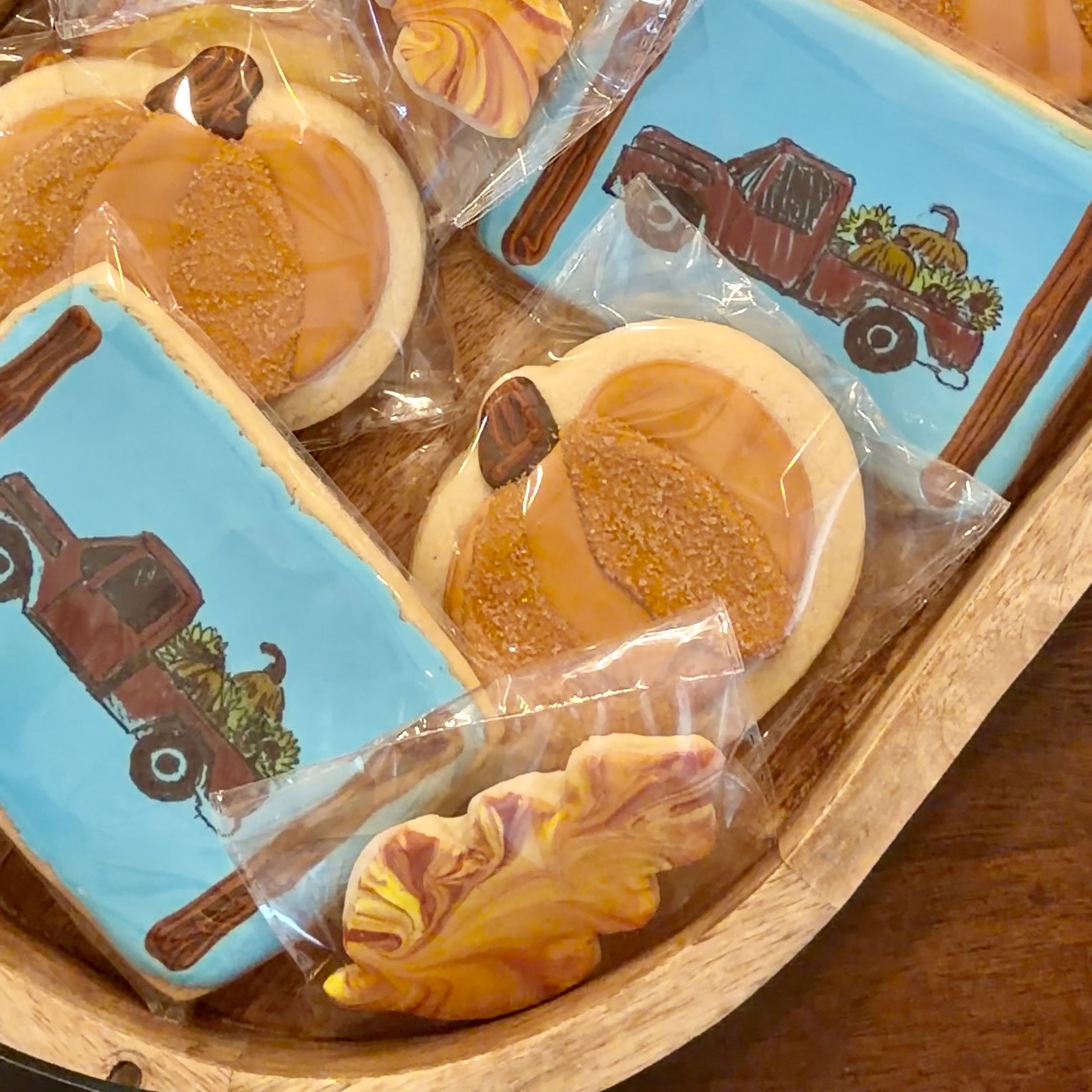 Photo of Autumn Decorated Cut-Outs (Pumpkin, Leaf, Truck) - View 2