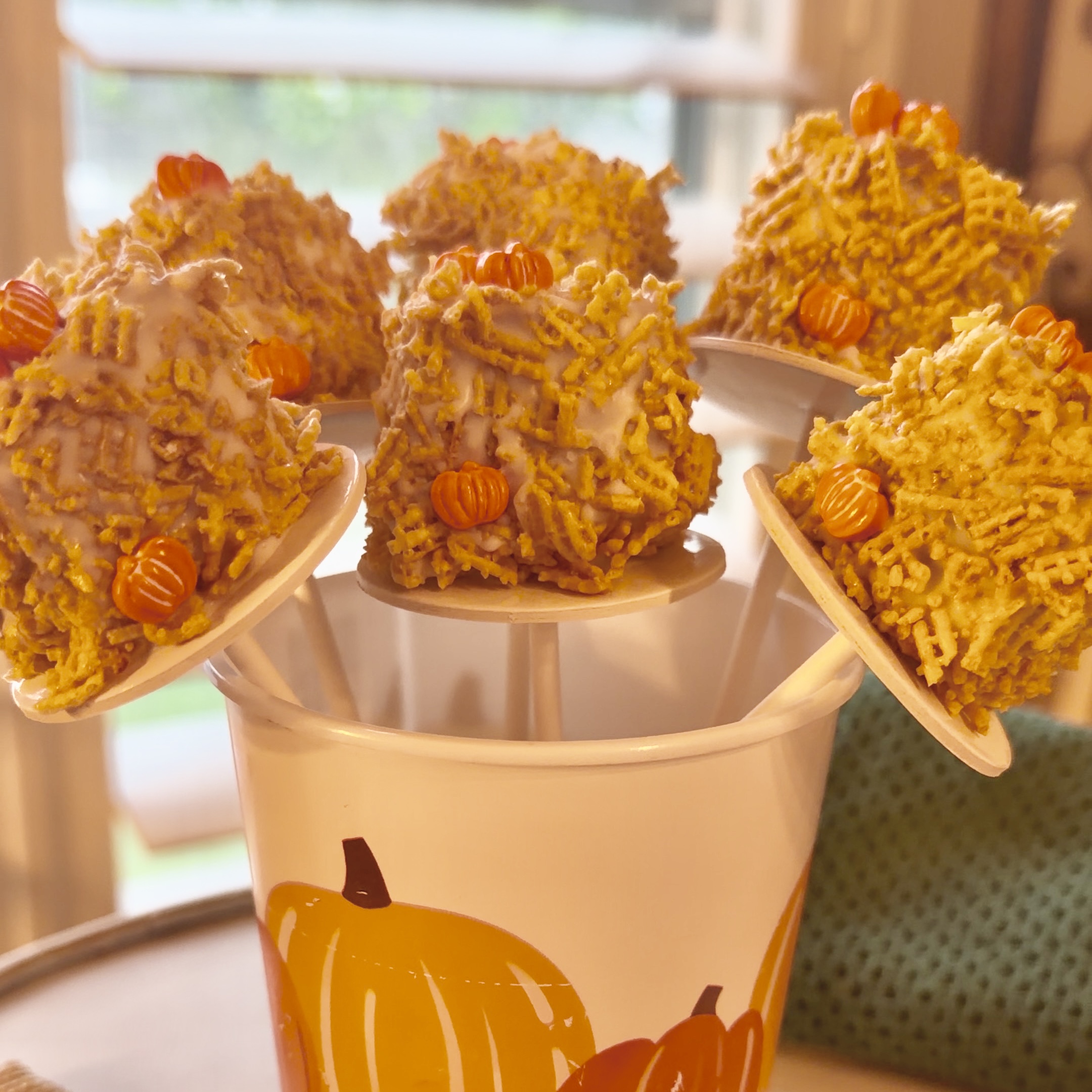Photo of Vanilla Cake Pop (Haybale Shaped) - View 2