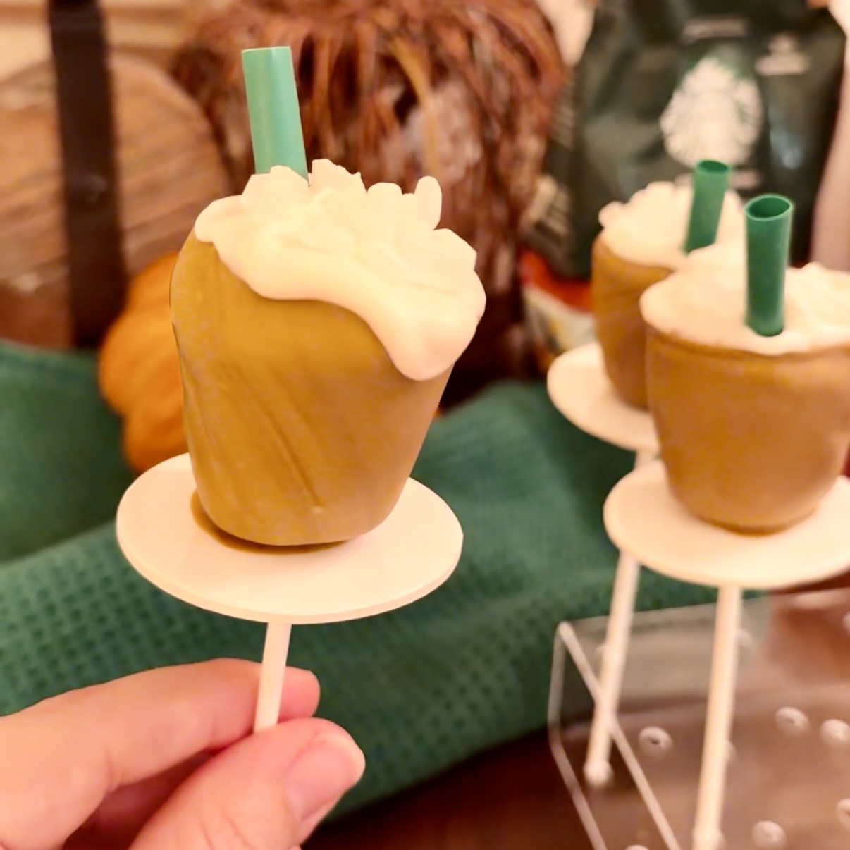 Photo of Brownie Cake Pop (Latte Shaped) - View 4