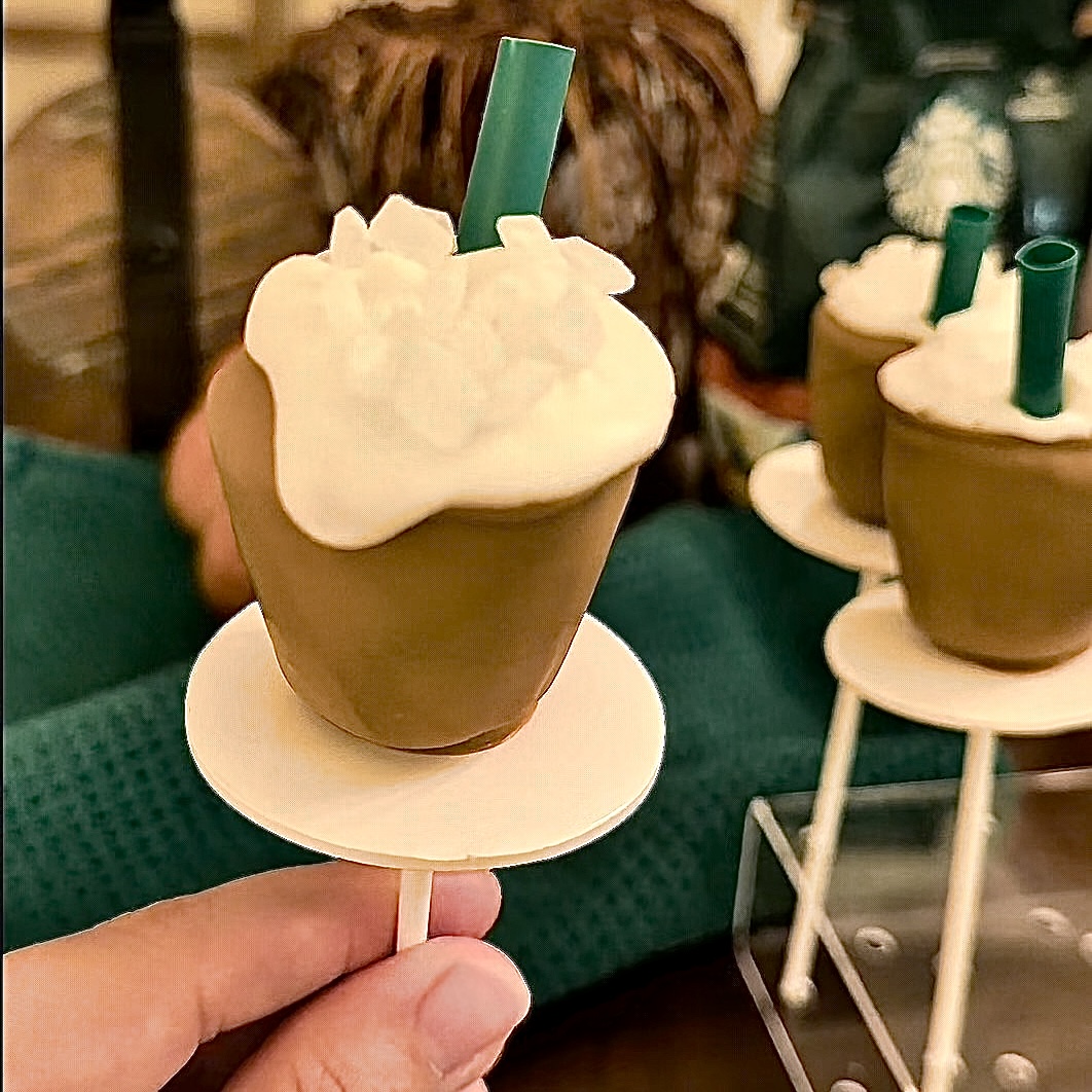Photo of Brownie Cake Pop (Latte Shaped) - View 1